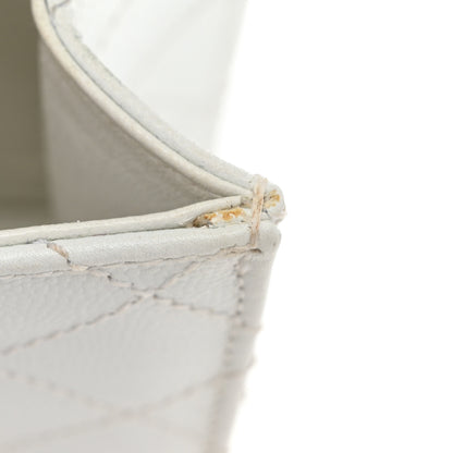 Chanel Caviar Quilted Mini Square Flap White 13 of 13