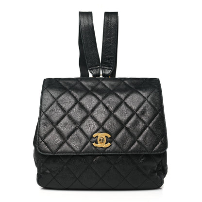 Chanel Caviar Quilted Backpack Black 1 of 14