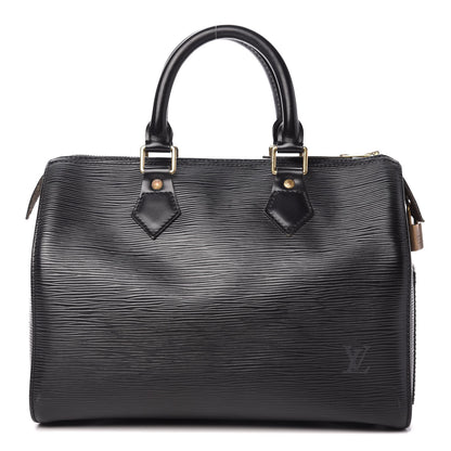 Louis Vuitton Epi Speedy 25 Black 1 of 11