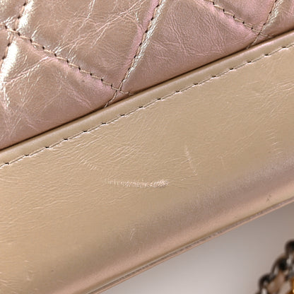 Chanel Iridescent Aged Calfskin Quilted Small Gabrielle Hobo Light Pink 11 of 13