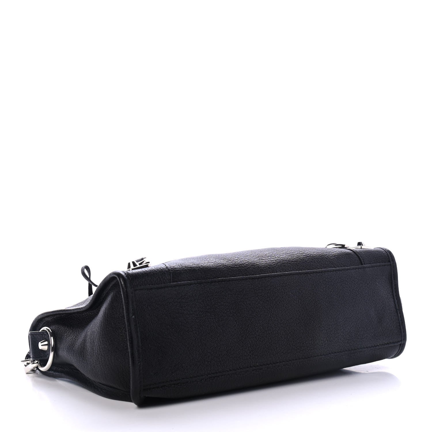 Balenciaga Chevre Silver Metallic Edge Hardware S City Black 3 of 4