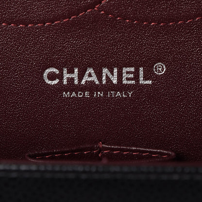 Chanel Caviar Quilted Jumbo Double Flap Black 7 of 8