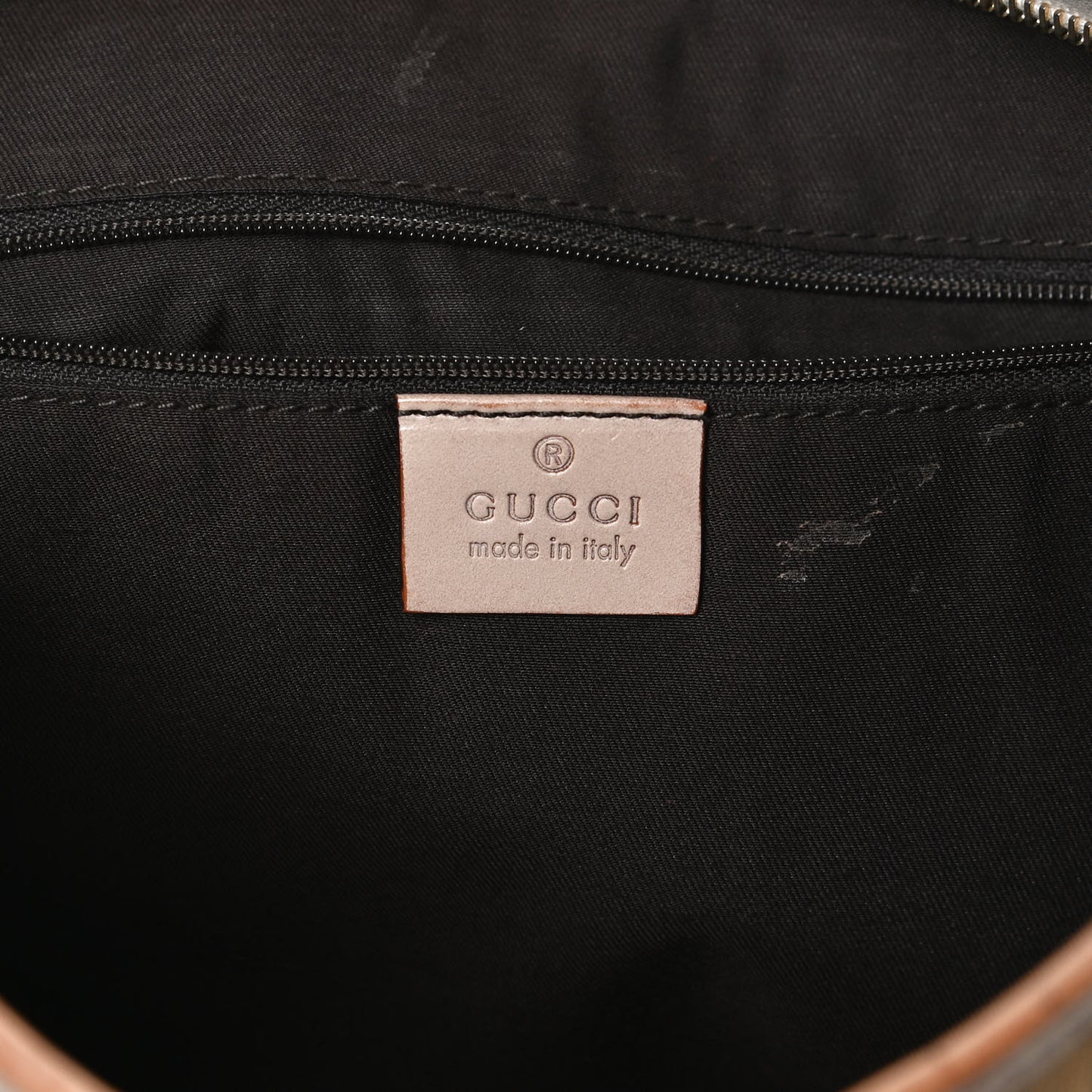 Metallic Canvas Monogram Abbey Messenger Bag