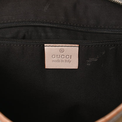 Gucci Metallic Canvas Monogram Abbey Messenger Bag 6 of 11
