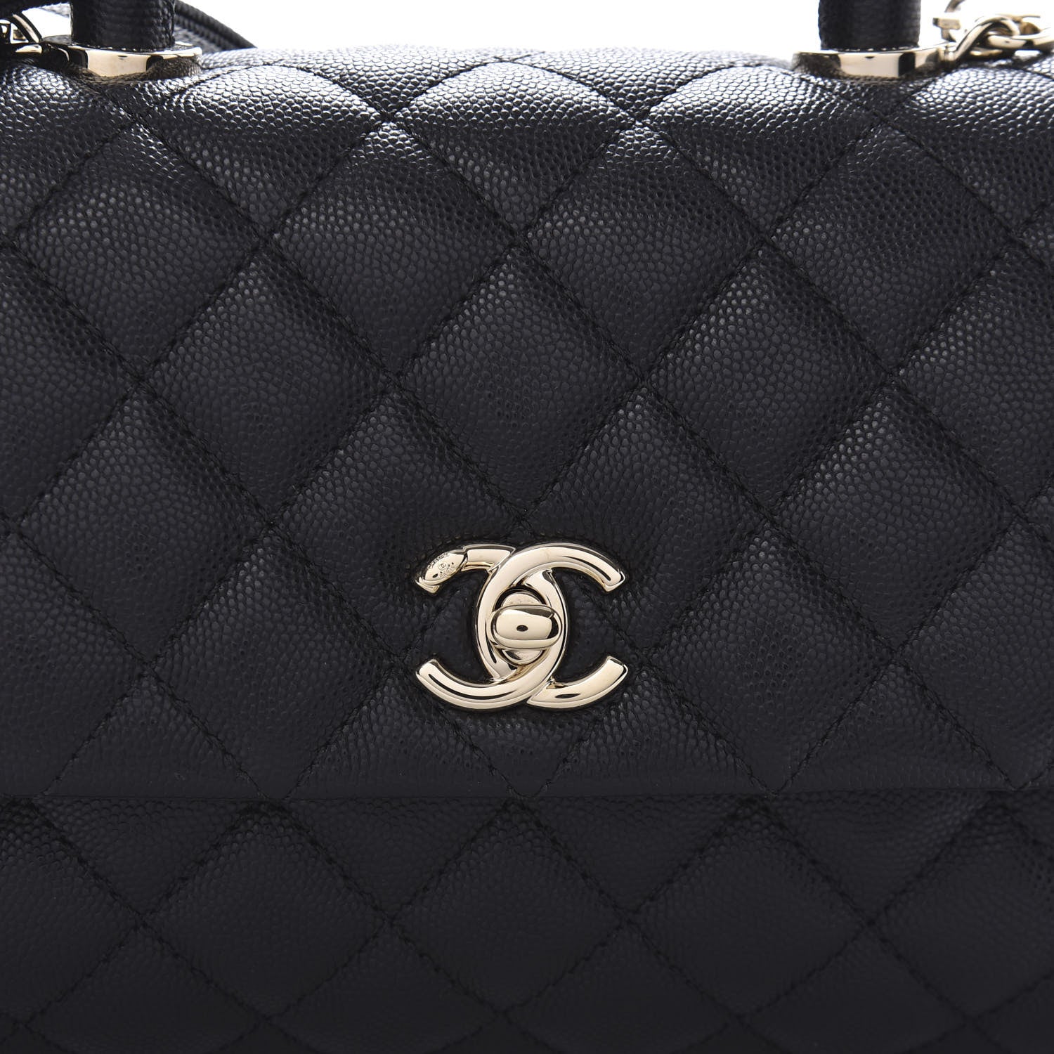 Chanel Caviar Quilted Mini Coco Handle Flap Black 11 of 11