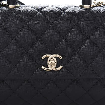 Chanel Caviar Quilted Mini Coco Handle Flap Black 11 of 11