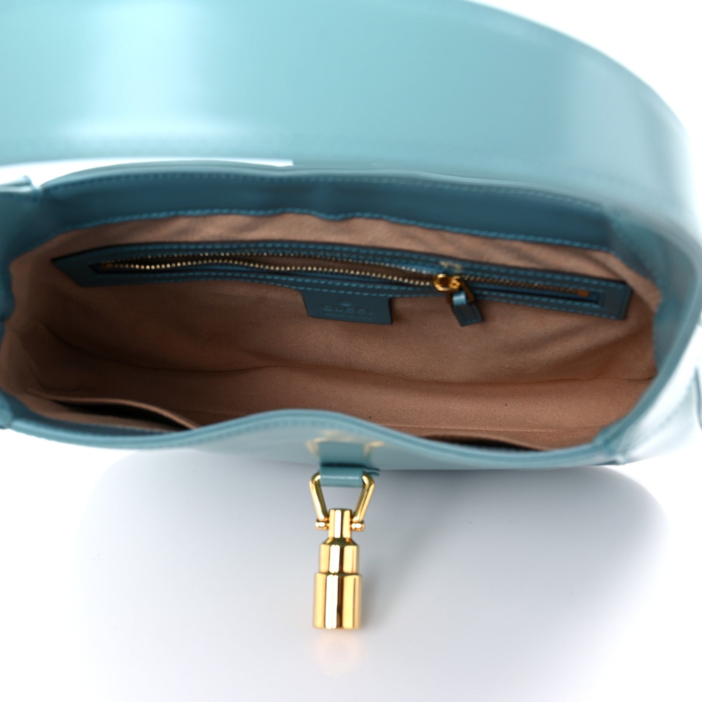 Boarded Dyana Lux Calfskin Small Jackie 1961 Hobo Dusty Azure