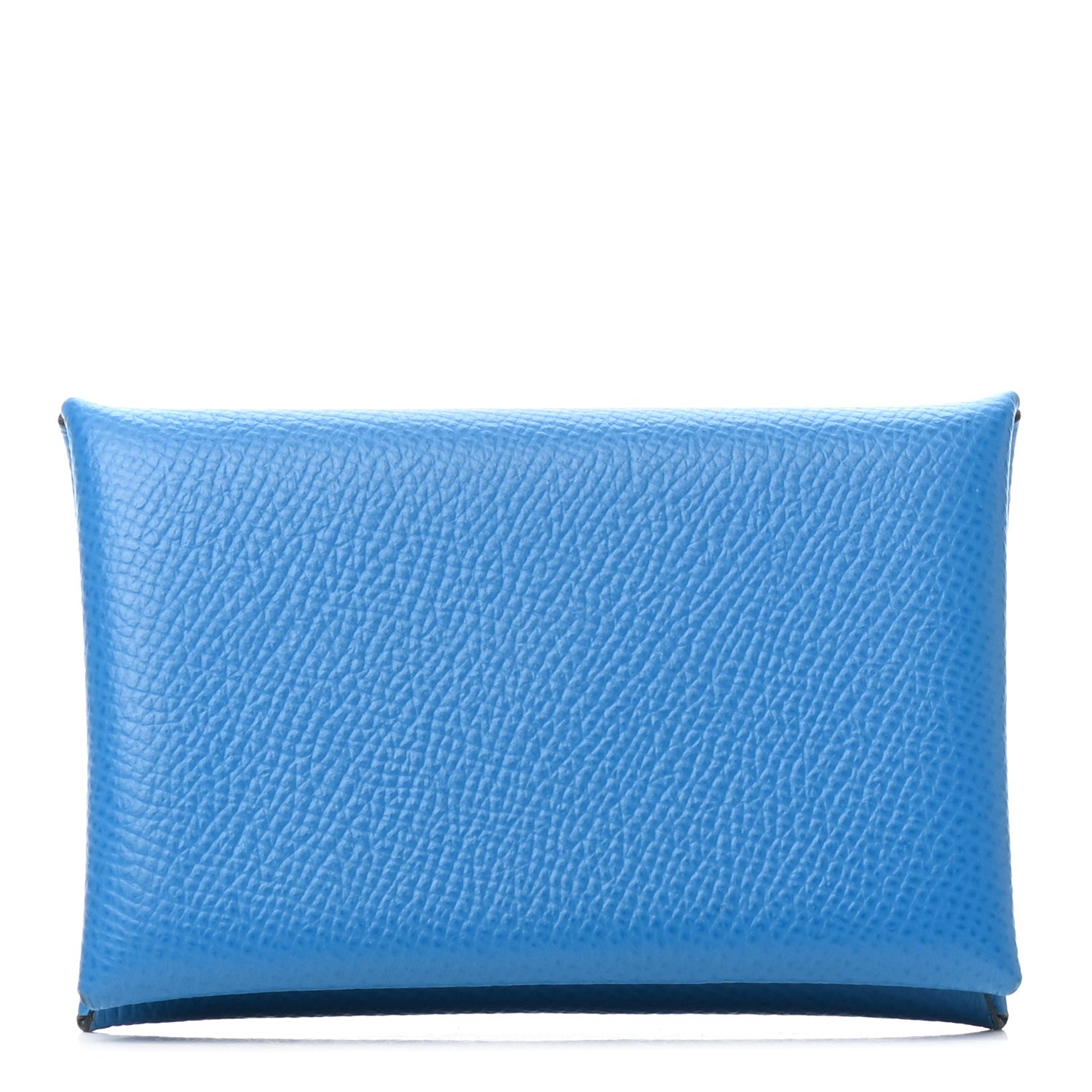 Hermes Epsom Calvi Card Case Bleu Zanzibar 1 of 6