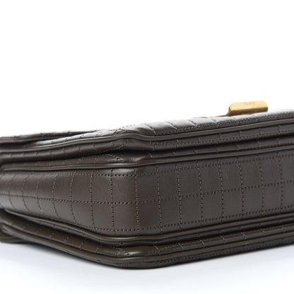 Celine Calfskin Quilted Medium C Bag Khaki 6 of 11