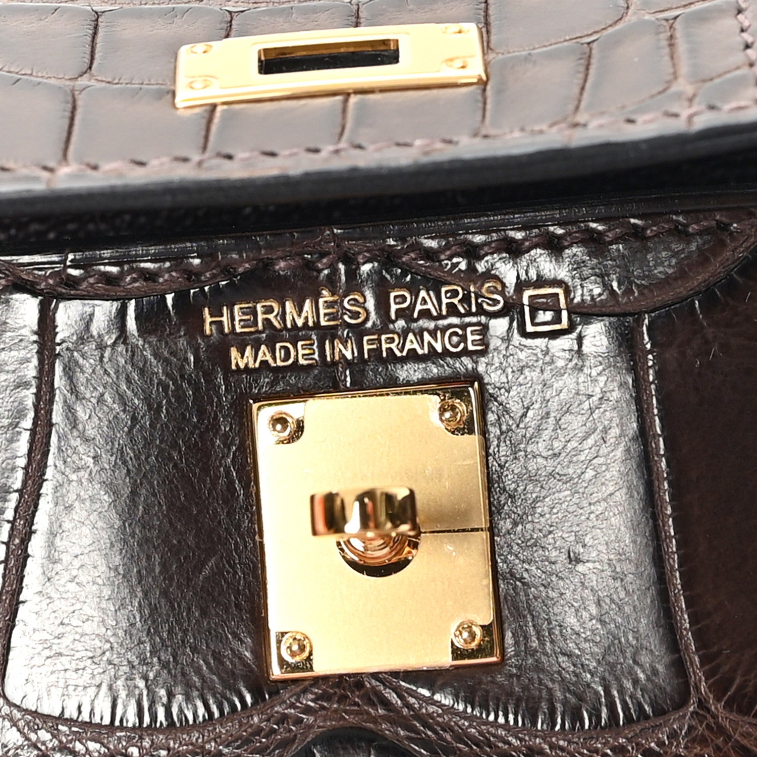 Hermes Matte Alligator Festival Kelly Bag Charm Ebene 4 of 6