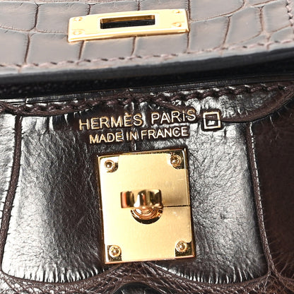 Hermes Matte Alligator Festival Kelly Bag Charm Ebene 4 of 6