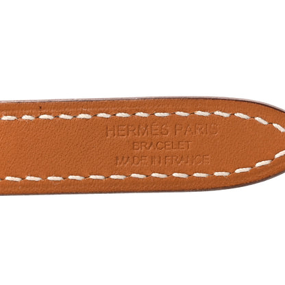 Hermes Swift 44mm Apple Watch Double Tour Band Gold 4 of 5