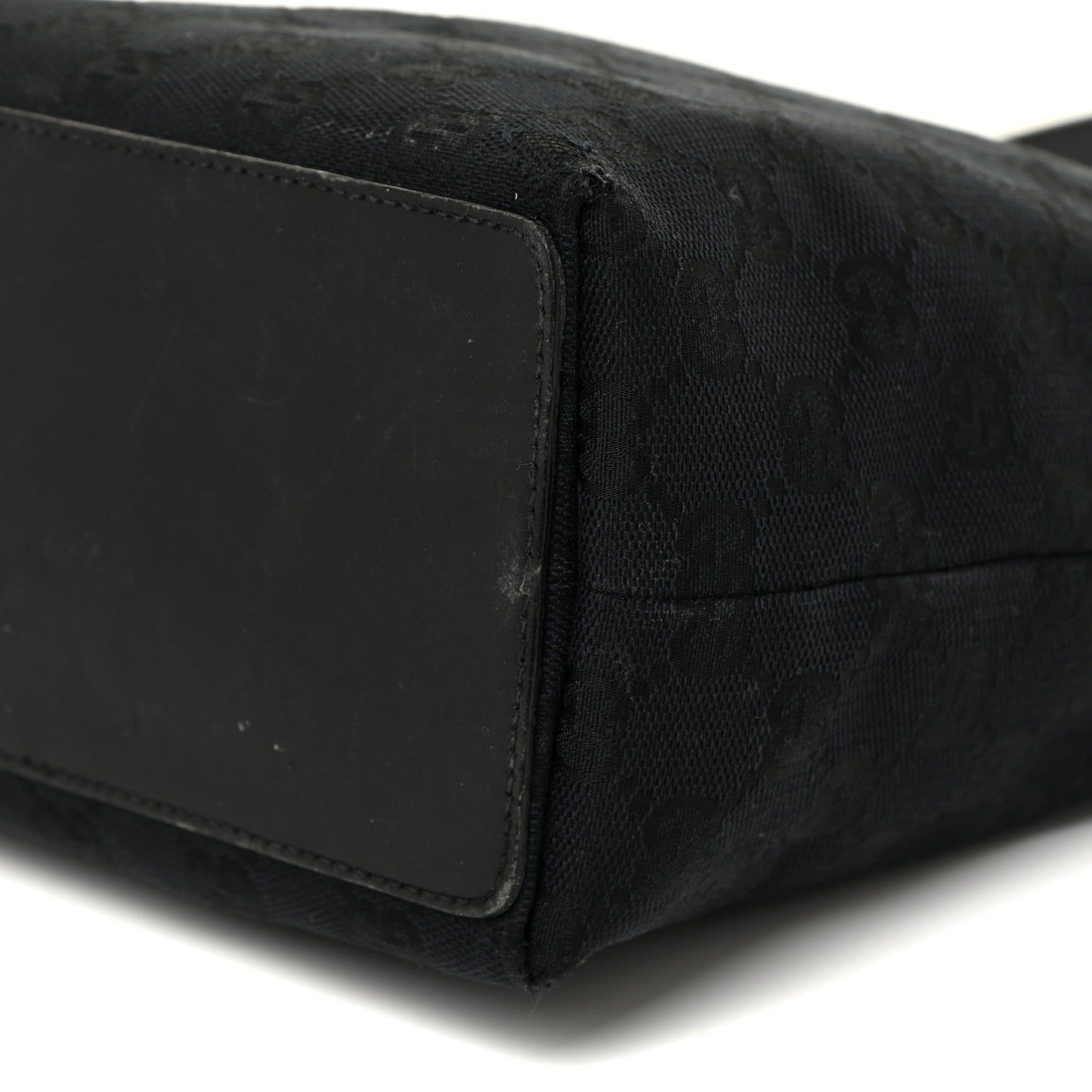 Monogram Small Bucket Tote Black