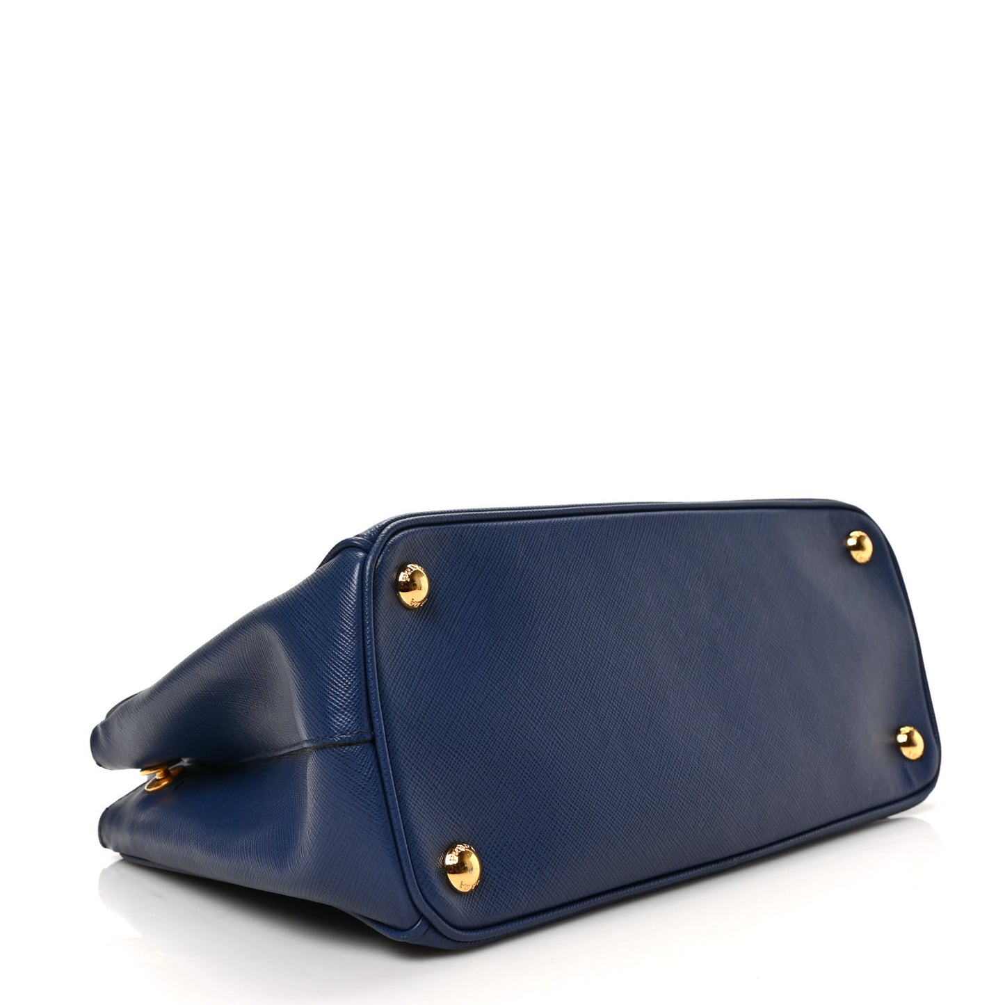 Saffiano Small Galleria Double Zip Tote Bluette