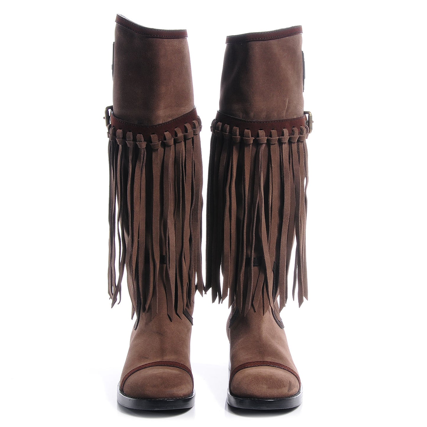 Suede Dakota High Boots Taupe 38.5