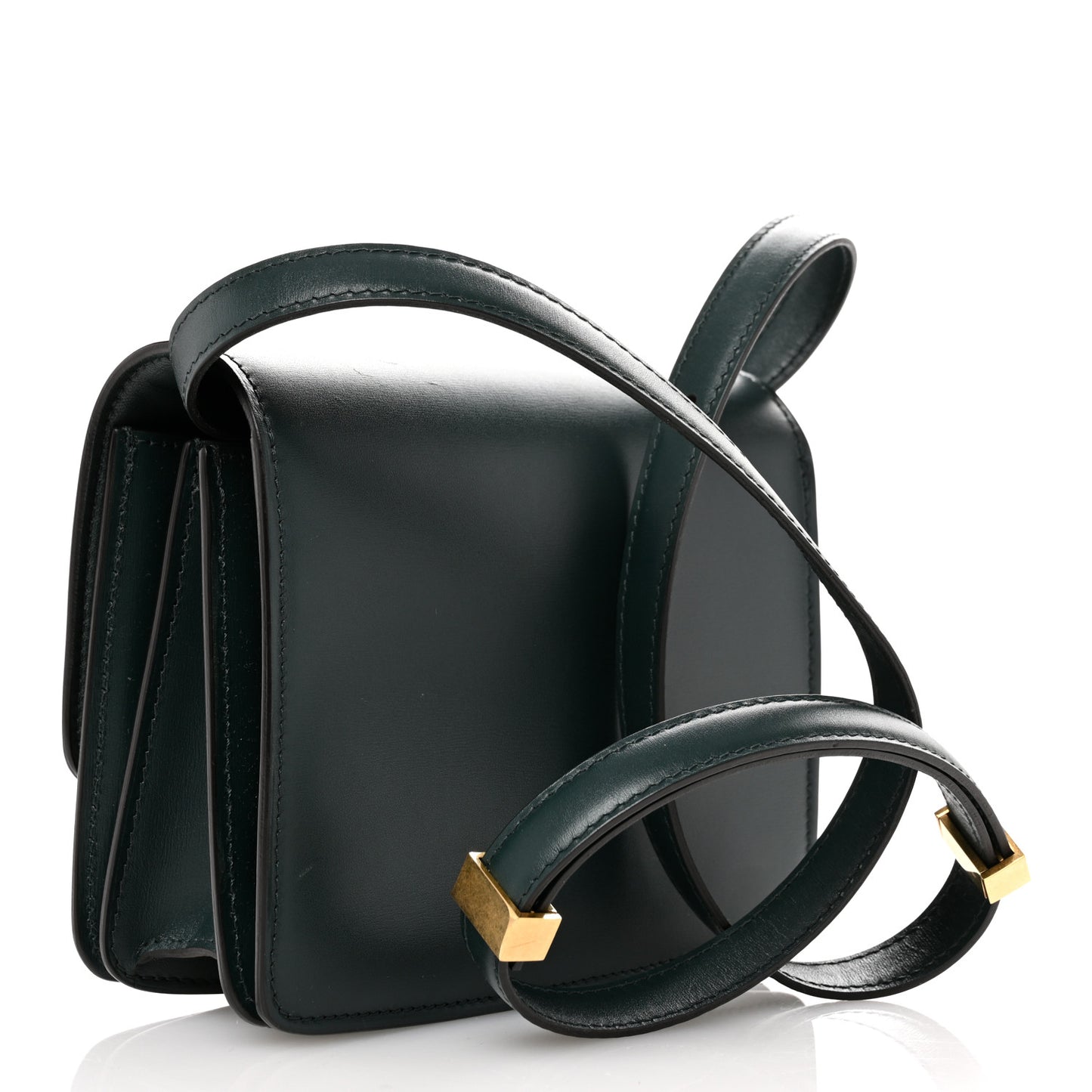 Box Calfskin Small Classic Box Flap Bag Amazone