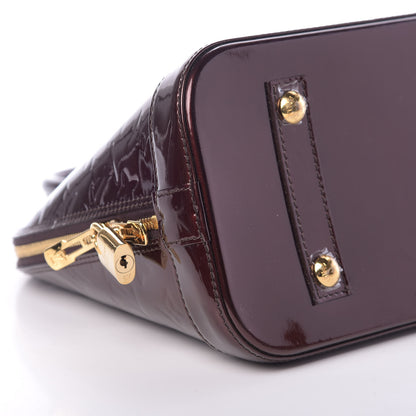 Louis Vuitton Vernis Alma PM Rouge Fauviste 9 of 13