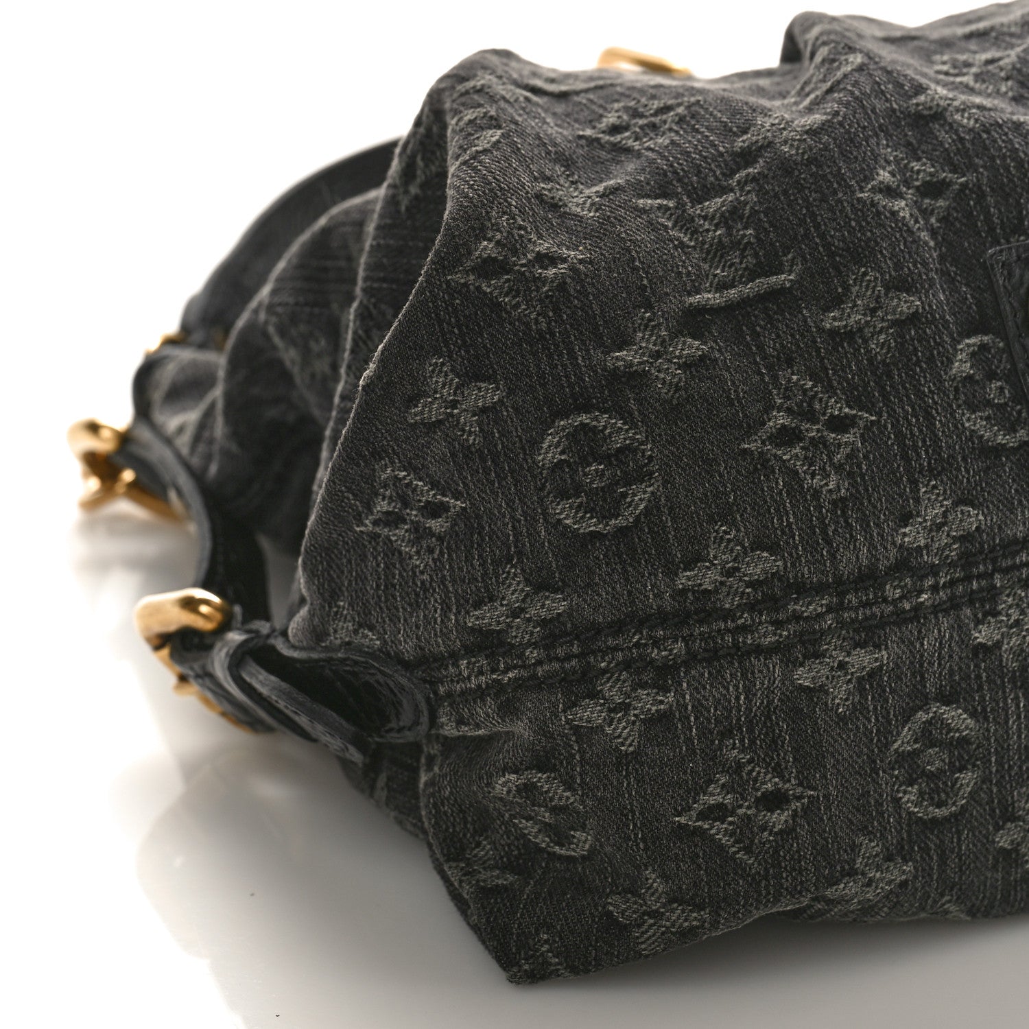 Louis Vuitton Denim Neo Cabby MM Black 7 of 8