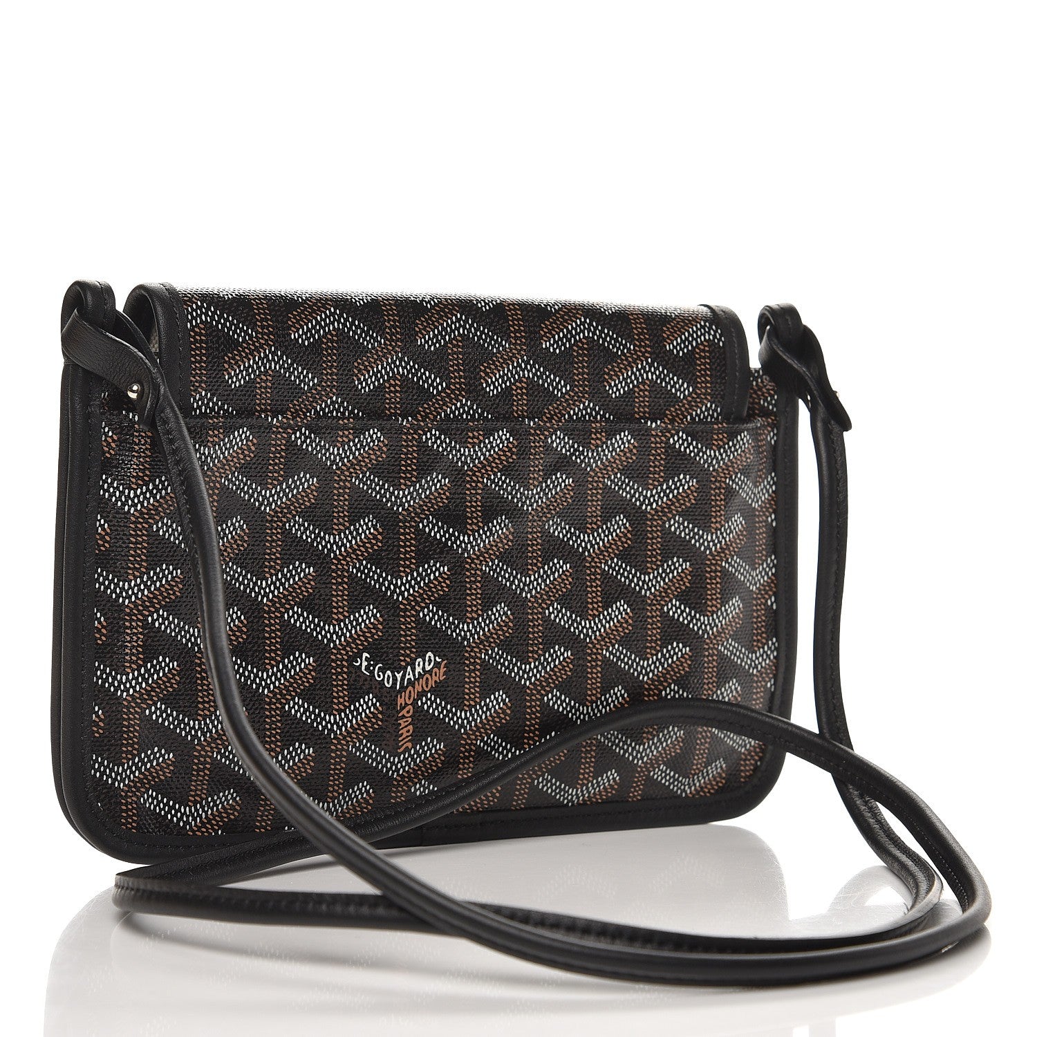 Goyard Goyardine Plumet Wallet Clutch Black 3 of 6