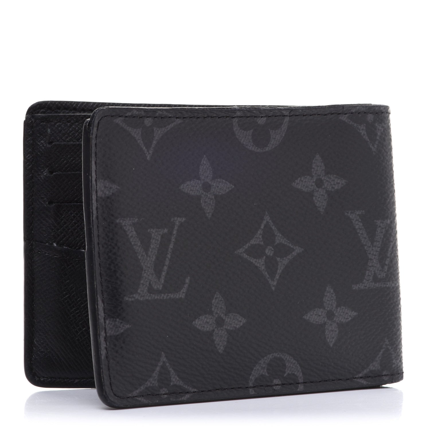 Louis Vuitton Monogram Eclipse Slender Wallet 3 of 7
