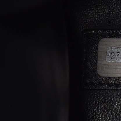 Chanel Calfskin Stitched XL Weekender Black 9 of 12