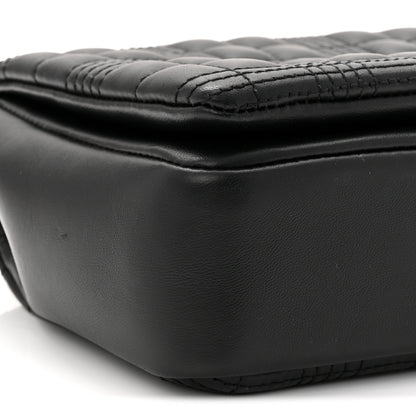 Burberry Lambskin Quilted Small Lola Bag Black 9 of 10