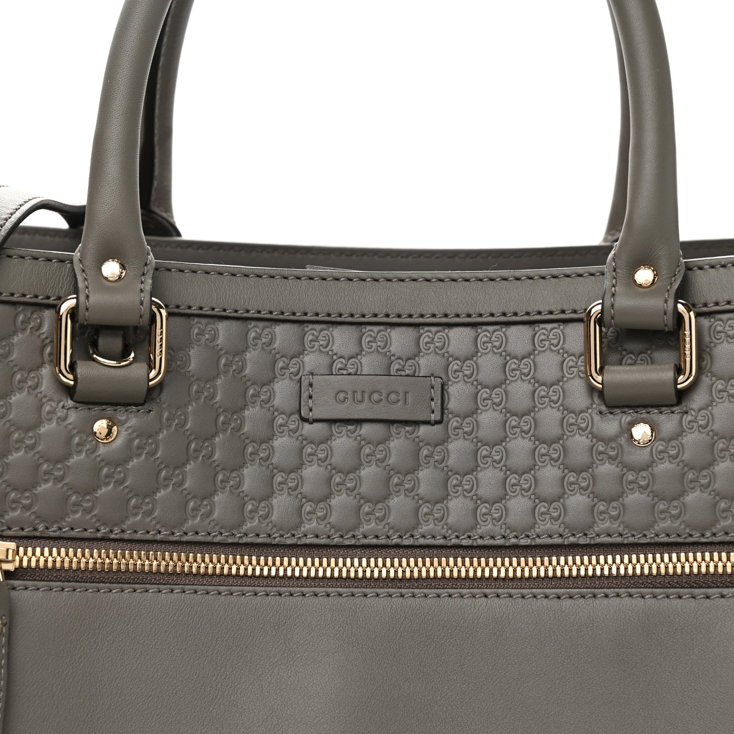 Soft Microguccissima Medium Tote Loess