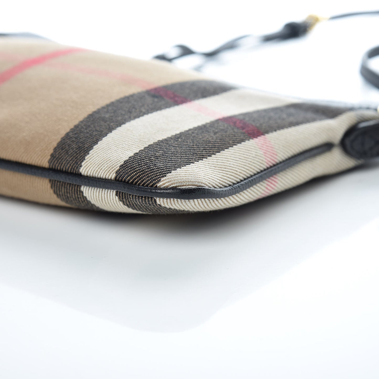 House Check Derby Peyton Crossbody Clutch Bag Black