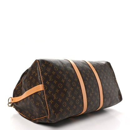 Louis Vuitton Monogram Keepall Bandouliere 55 3 of 12