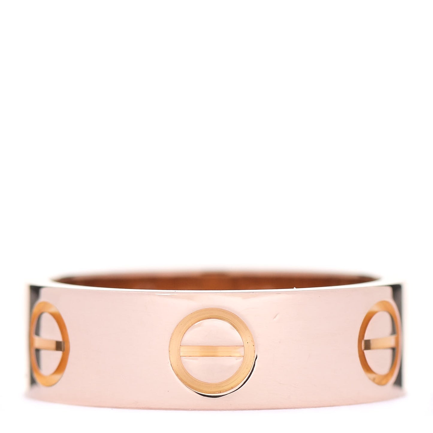 18K Pink Gold 5.5mm LOVE Ring 49 4.75