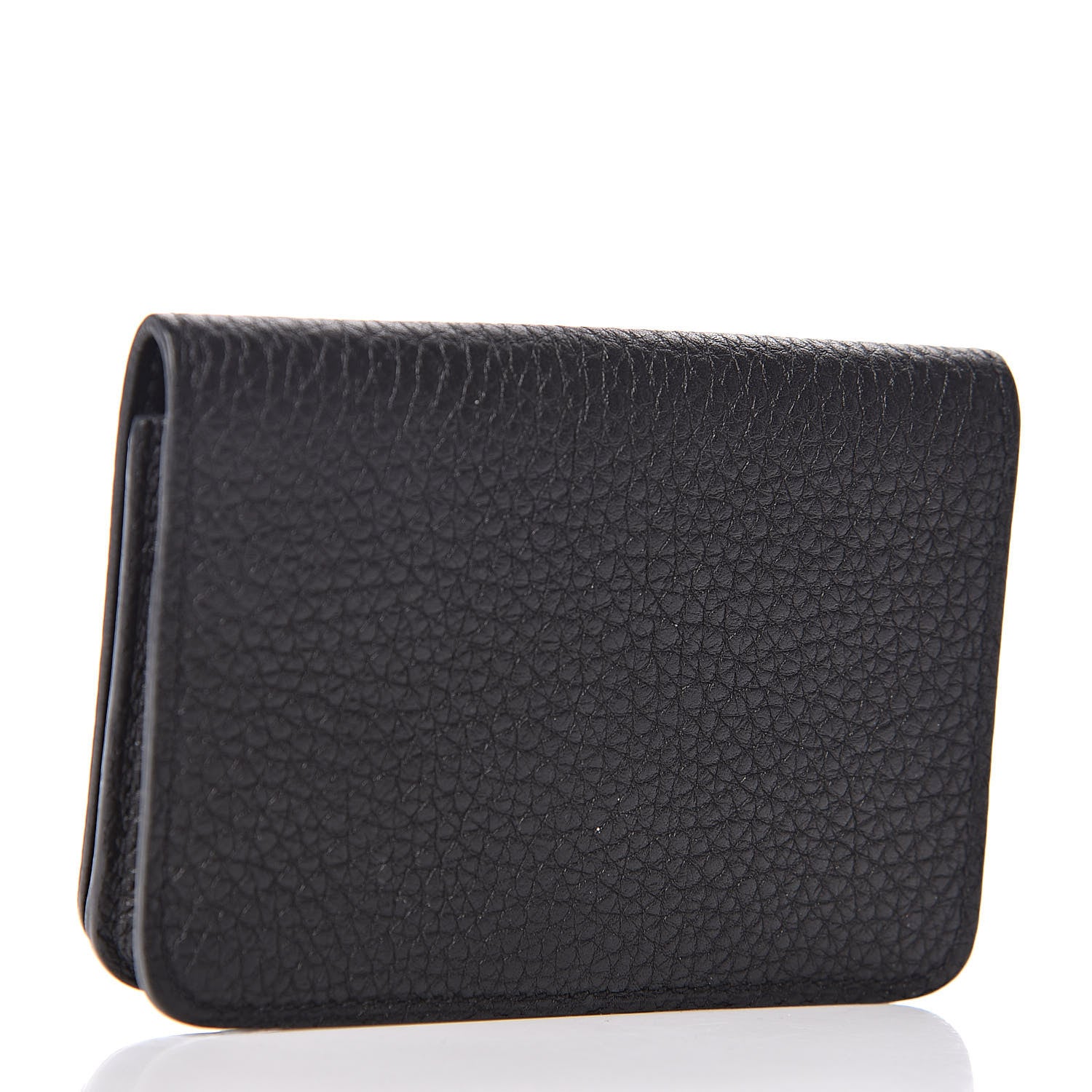 Hermes Togo Dogon Card Case Black 3 of 9