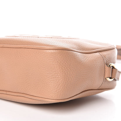 Gucci Pebbled Calfskin Small Soho Disco Bag Camelia 9 of 9