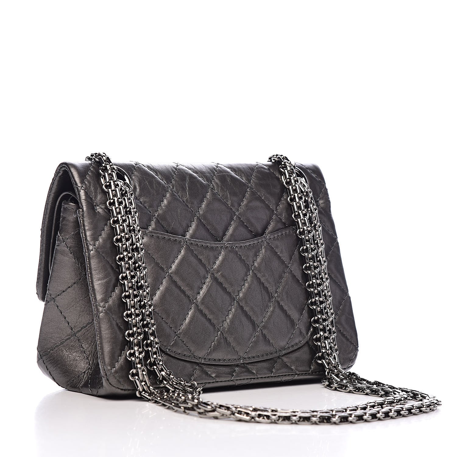 Chanel Aged Calfskin Quilted 2.55 Reissue 224 Flap 3 of 10