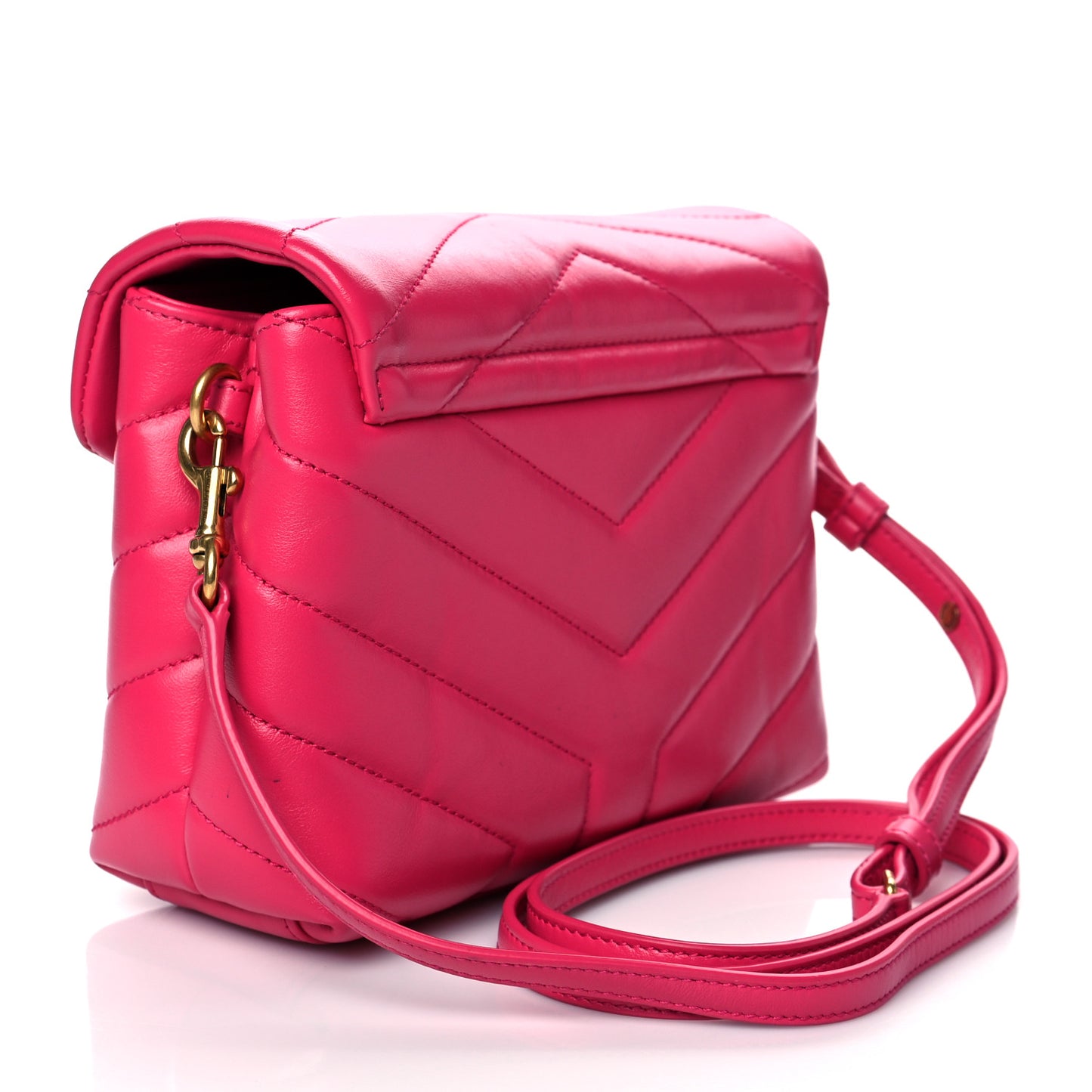 Calfskin Y Quilted Monogram Toy Loulou Crossbody Bag Freesia