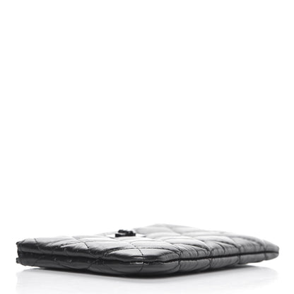 Chanel Aged Calfskin Quilted Small Reissue Cosmetic Case So Black 4 of 8