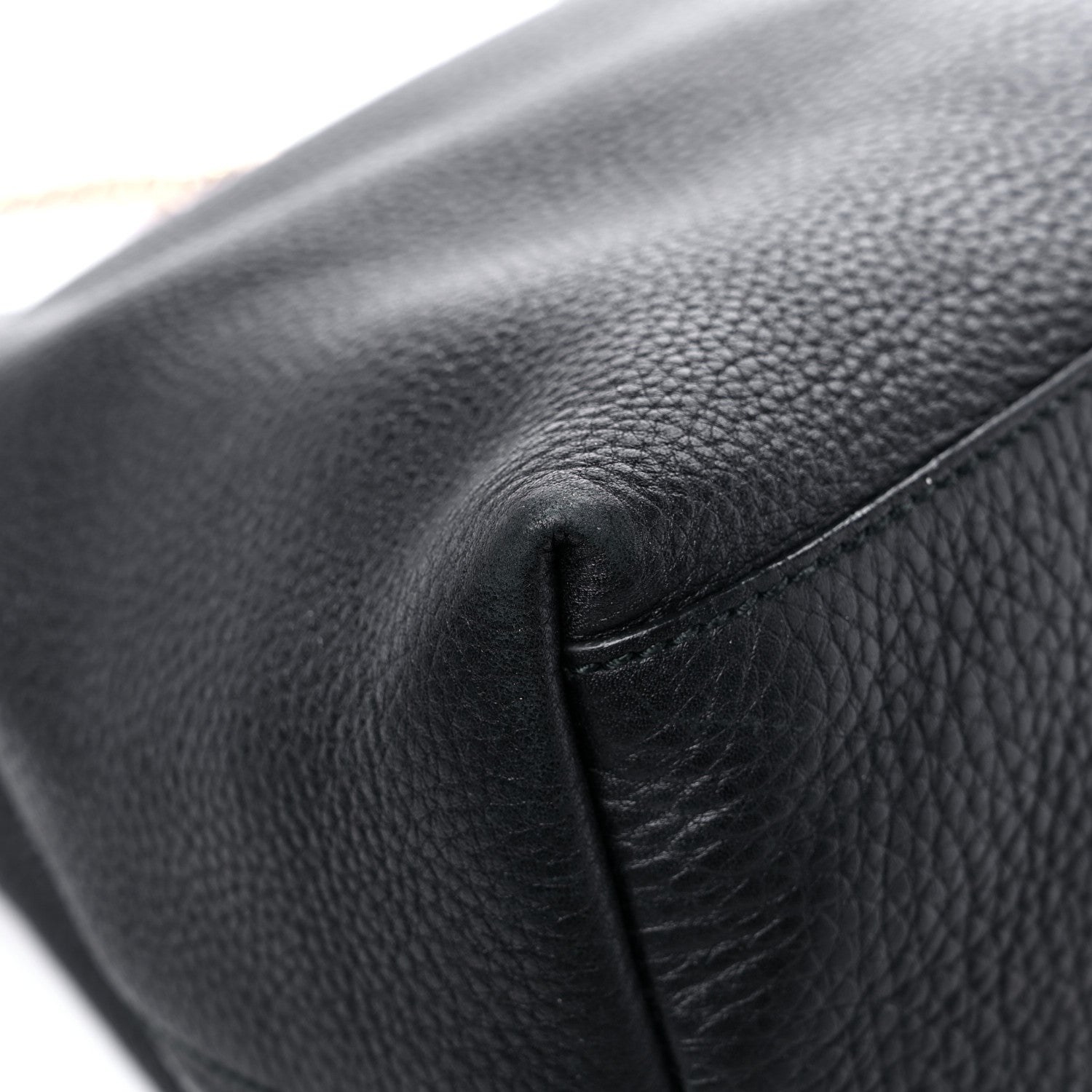 Gucci Pebbled Calfskin Medium Soho Chain Shoulder Bag Black 10 of 16