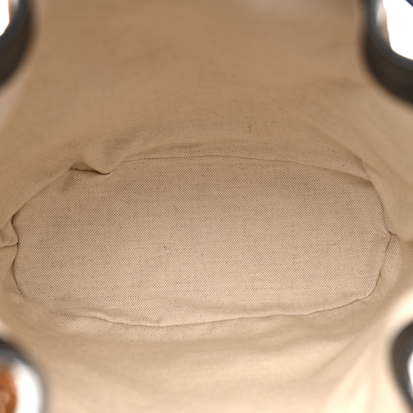 Velvet GG Monogram Textured Calfskin Web Bucket Bag Brown Black