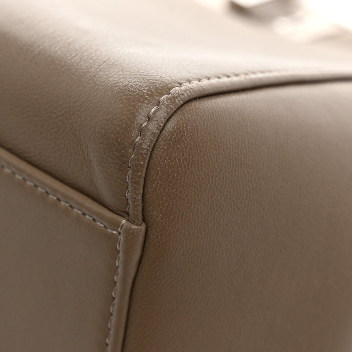 Fendi Nappa Mini Peekaboo Iconic Satchel Tortora 14 of 15