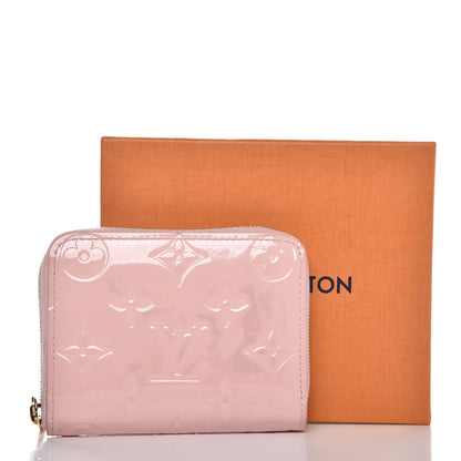 Louis Vuitton Vernis Zippy Coin Purse Rose Ballerine 10 of 10