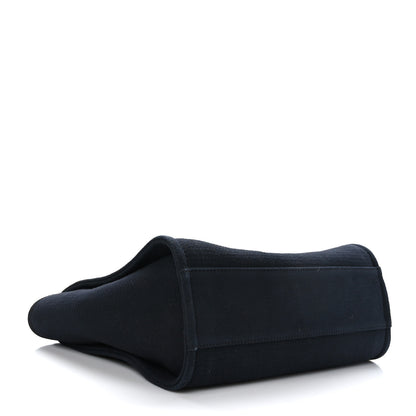 Chanel Mixed Fibers Small Deauville Tote Black 5 of 10