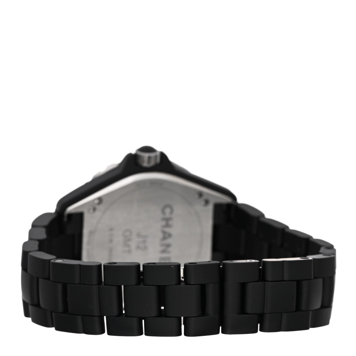 Chanel Stainless Steel Matte Ceramic 41mm J12 GMT Automatic Watch Black 3 of 5