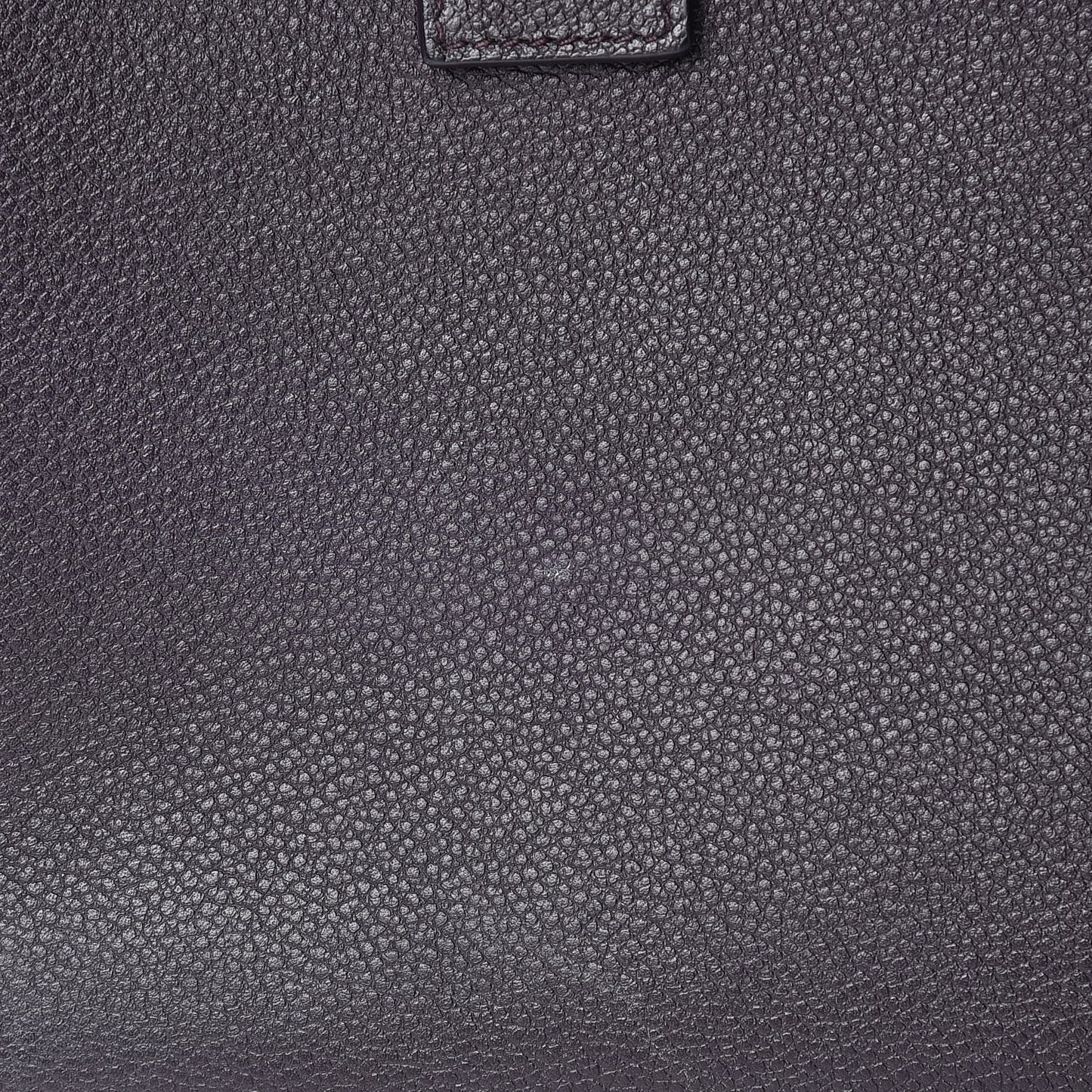 Grained Calfskin Baby Sac De Jour Deep Purple