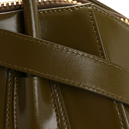 Givenchy Shiny Lord Calfskin Small Antigona Dark Khaki 10 of 11