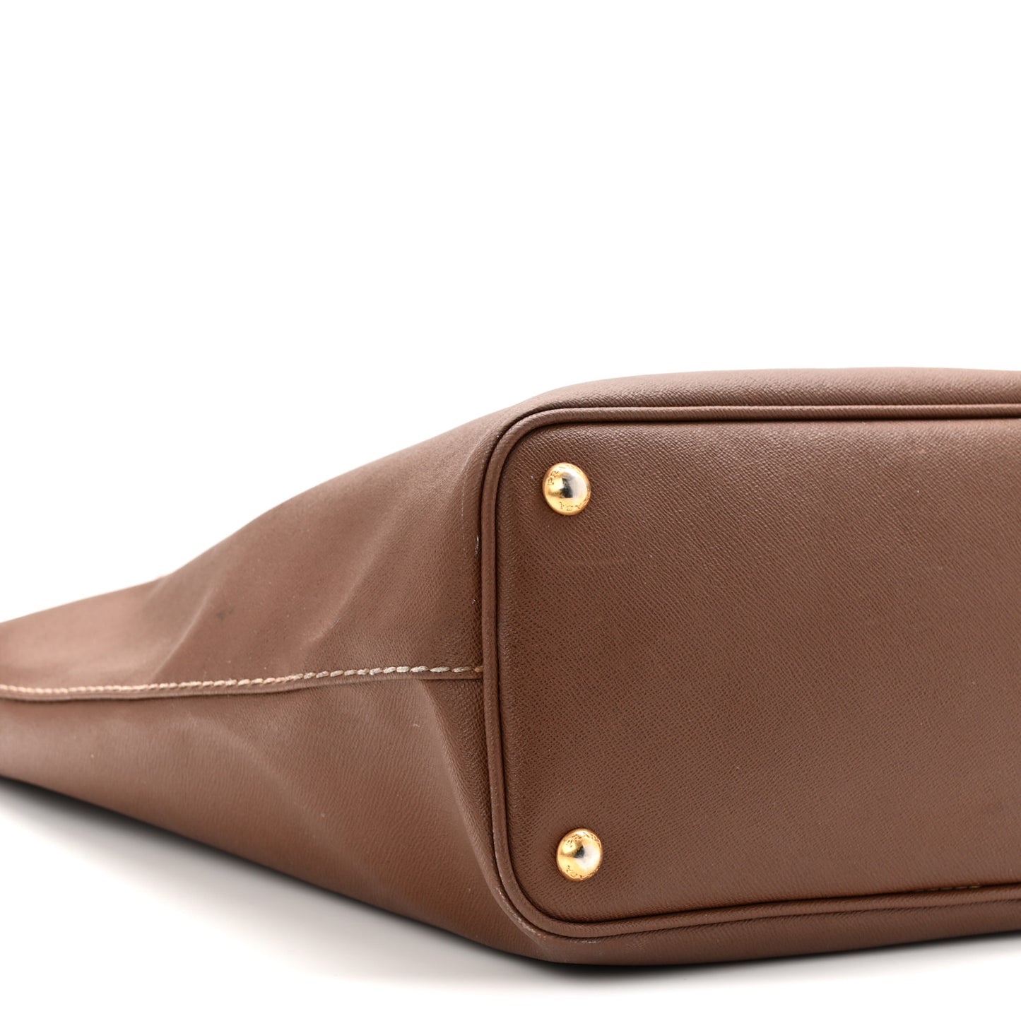 Saffiano Cuir Tote Cognac