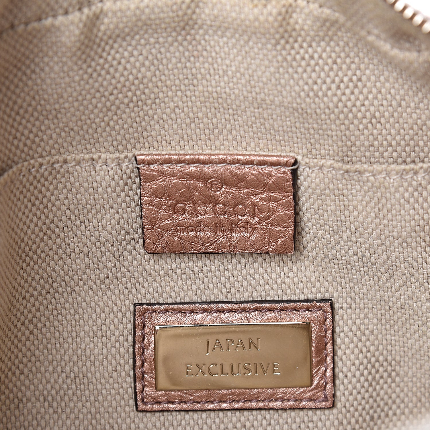 Gucci Metallic Pebbled Calfskin Small Soho Disco Bag Pink 6 of 14