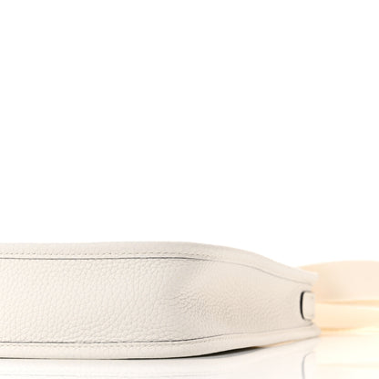 Hermes Taurillon Clemence Amazone Evelyne TPM New White 10 of 11