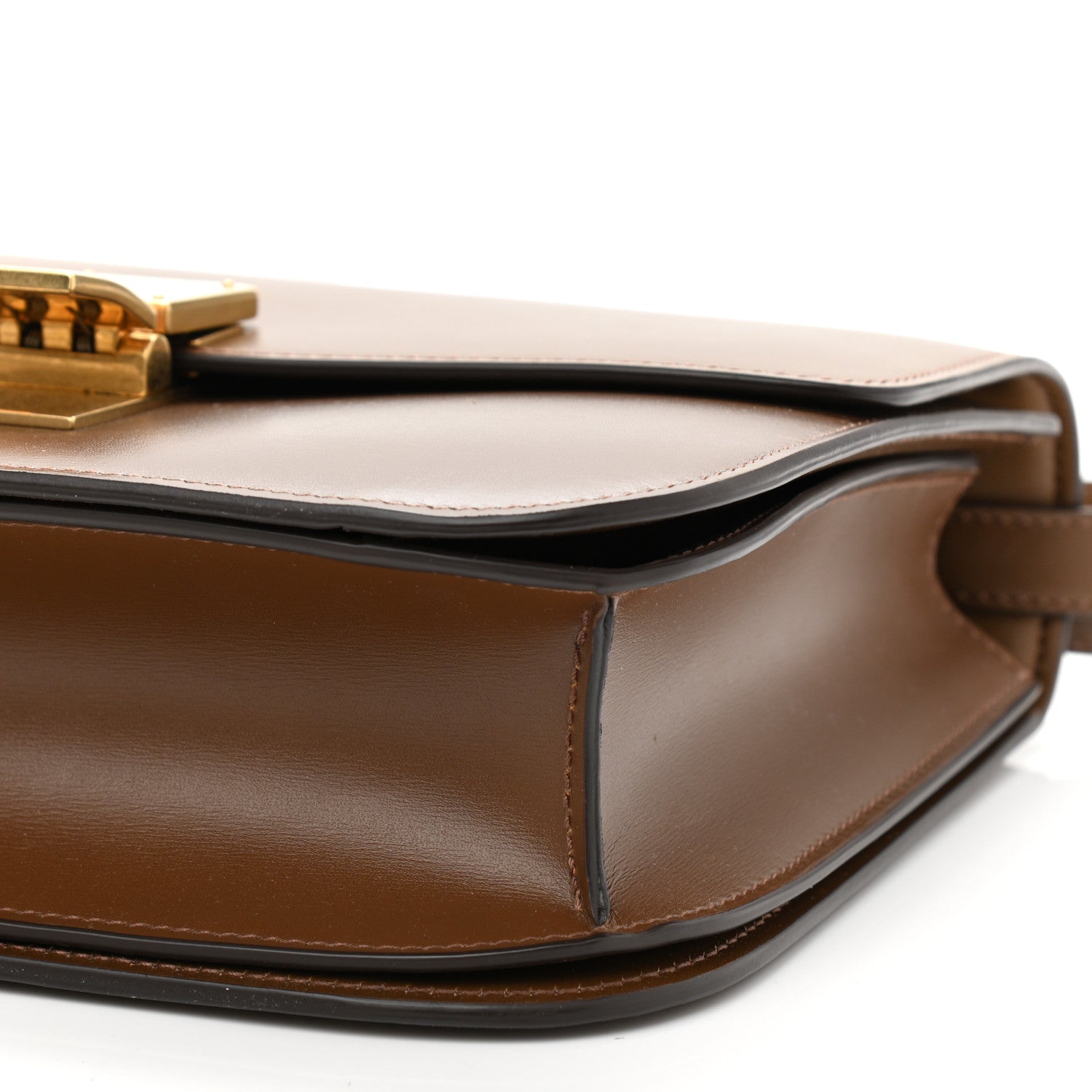 Celine Box Calfskin Medium Classic Box Flap Bag Camel 10 of 10