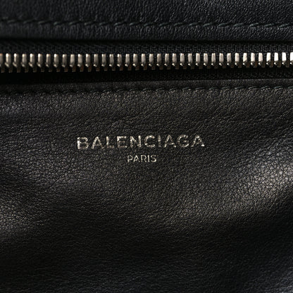 Balenciaga Calfskin Large Laundry Cabas Tote Black 6 of 9
