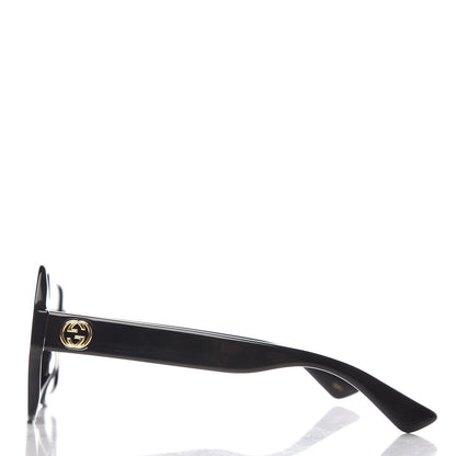 Gucci Oversize Square GG 0036S Sunglasses Black 3 of 9