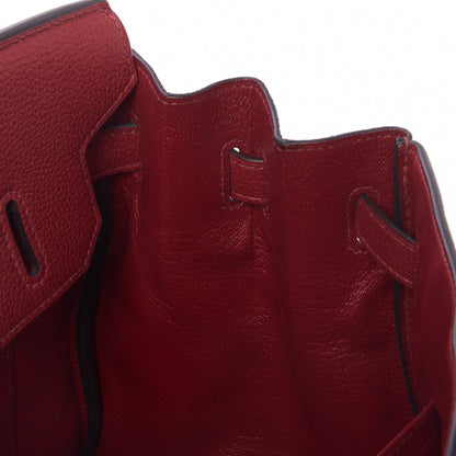 Hermes Togo Birkin 30 Rouge Grenat 19 of 31